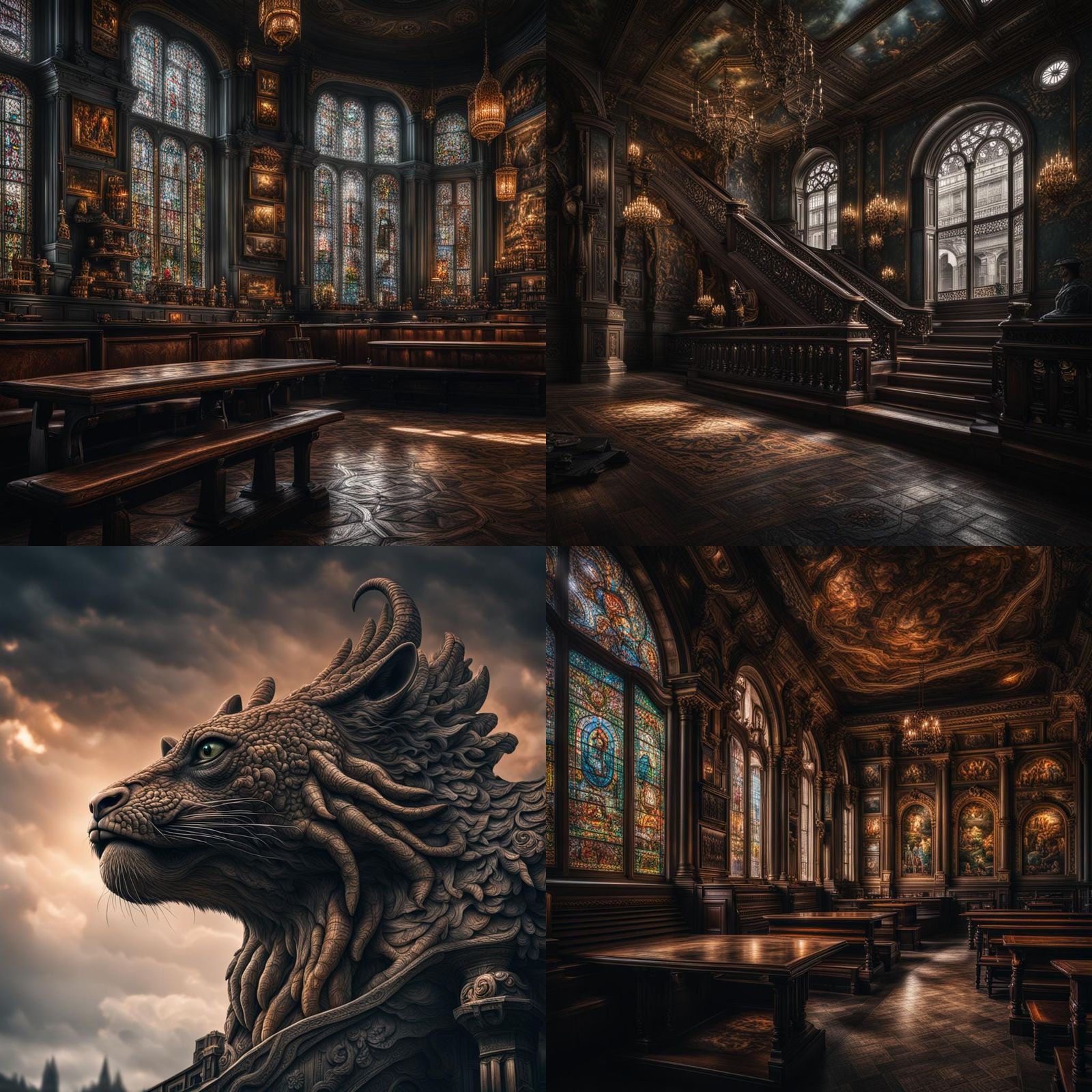 Hyperrealistic Flerken with Intricate Details