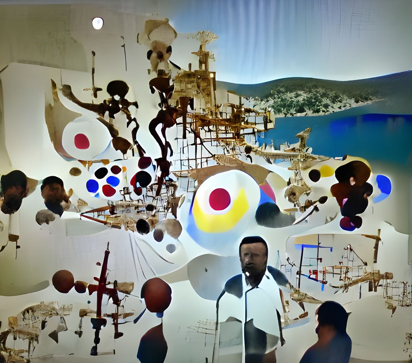 Surreal Afrofuturist Jazz Fusion with Kinetic Sculptures