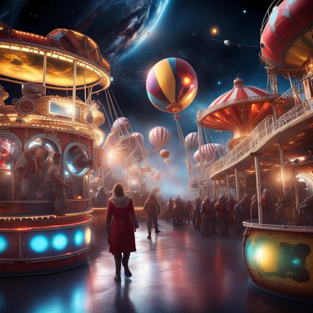 Space Carnival in 4K HD