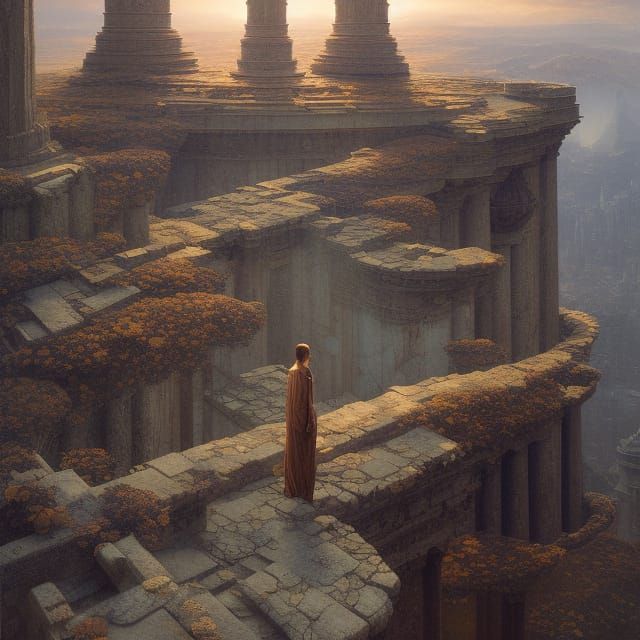 Stairway to the Stars: A Cinematic Astral View