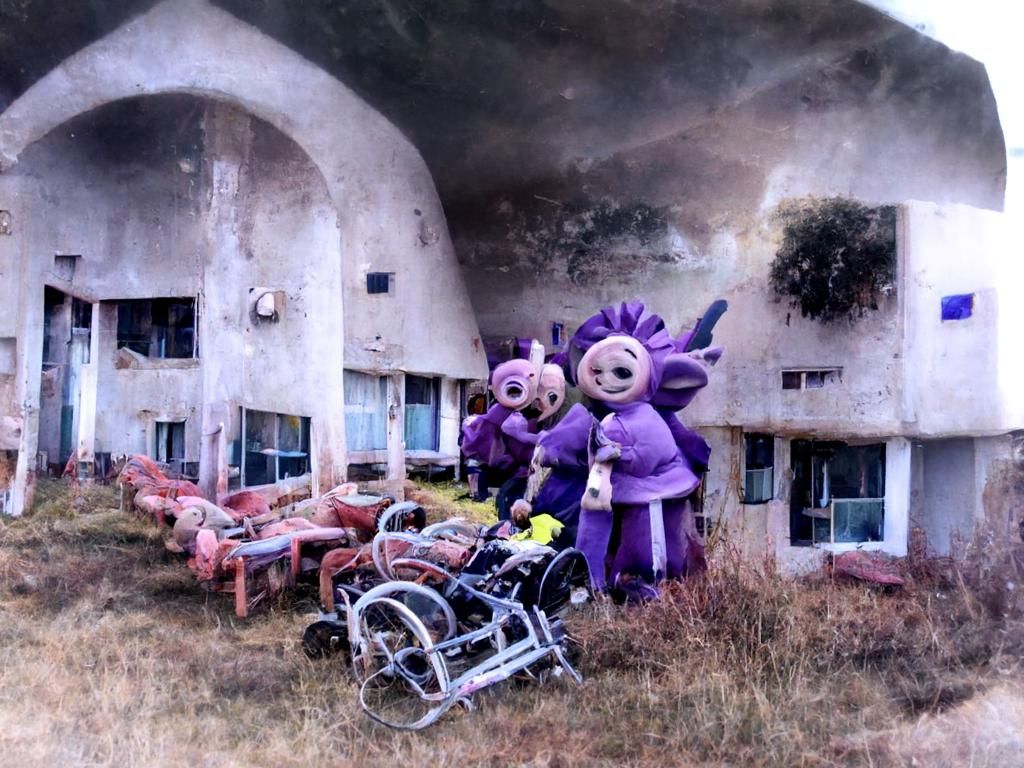 Teletubbies in Post-Apocalyptic Nursing Home