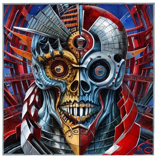 Photorealistic 3D Angular Design in Bold Colors