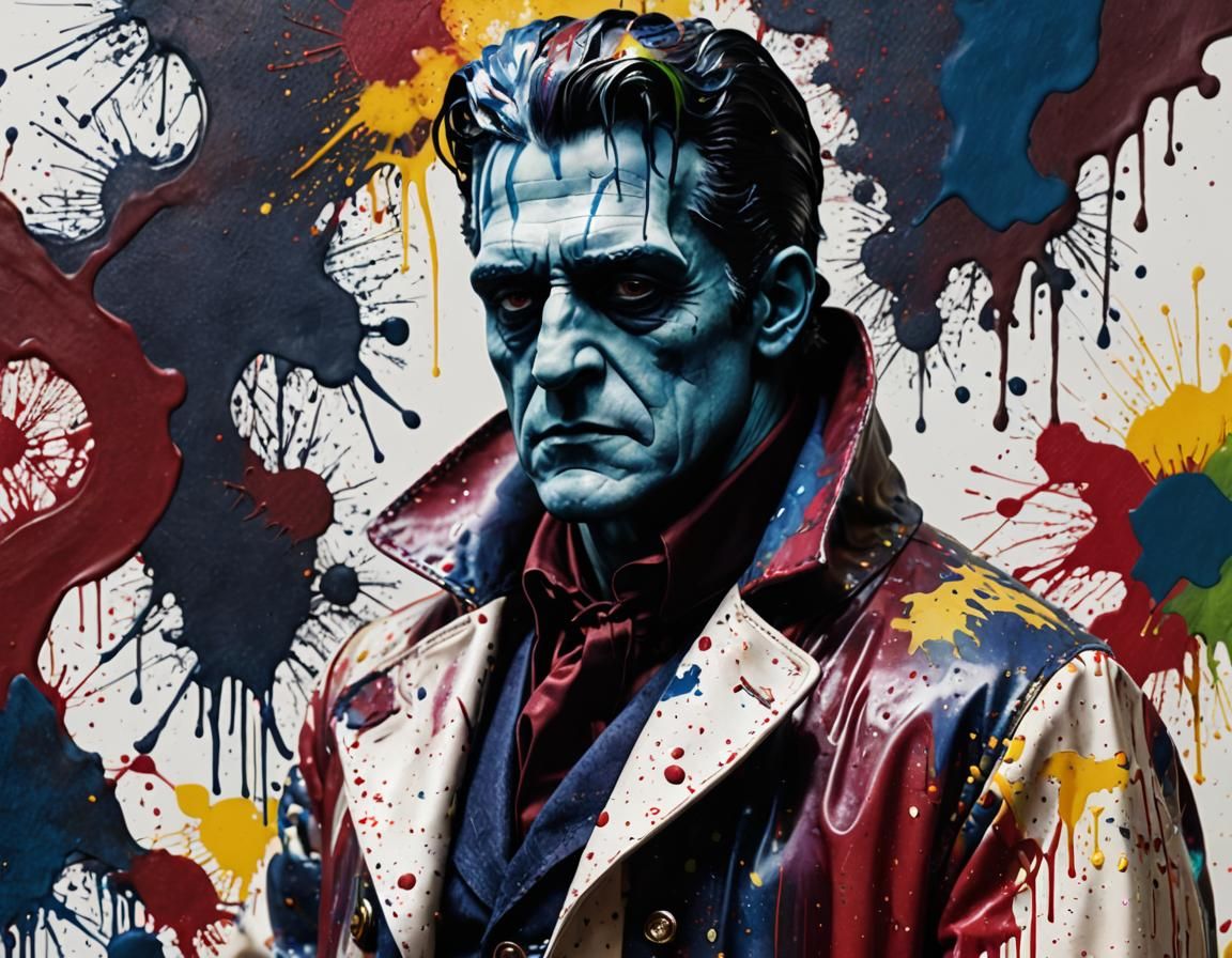 Technicolor Dream Coat Action Figure in Bacon Style