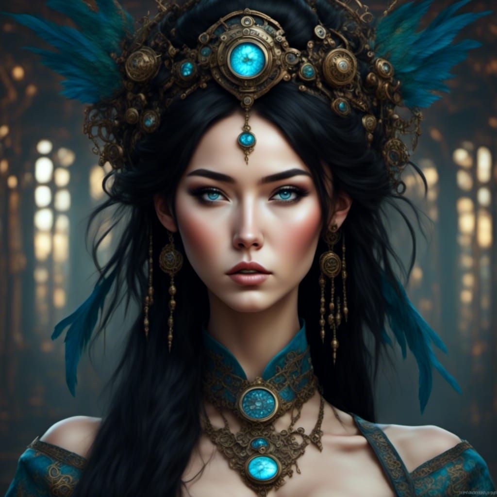 Austere Princess with a dash of Steampunk