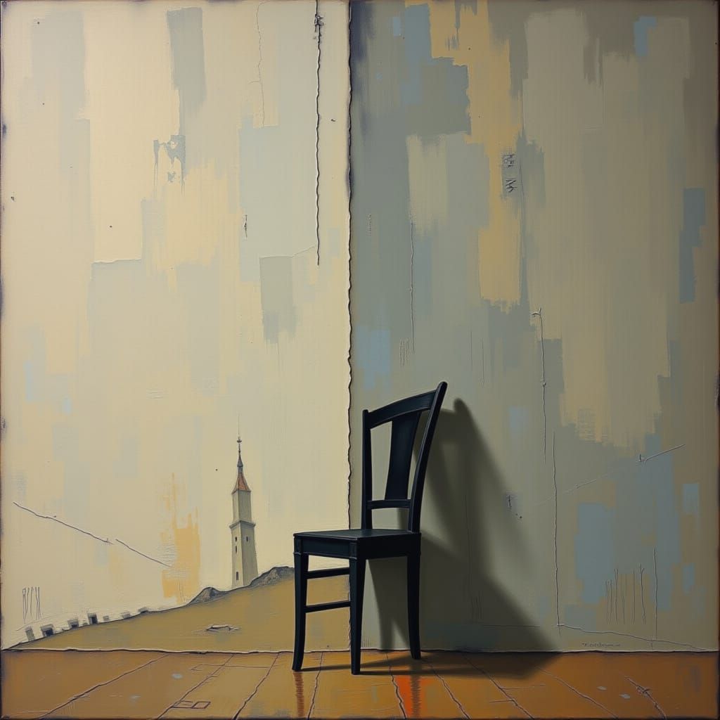 Surreal Still Life: Portrait of Silence and Loss