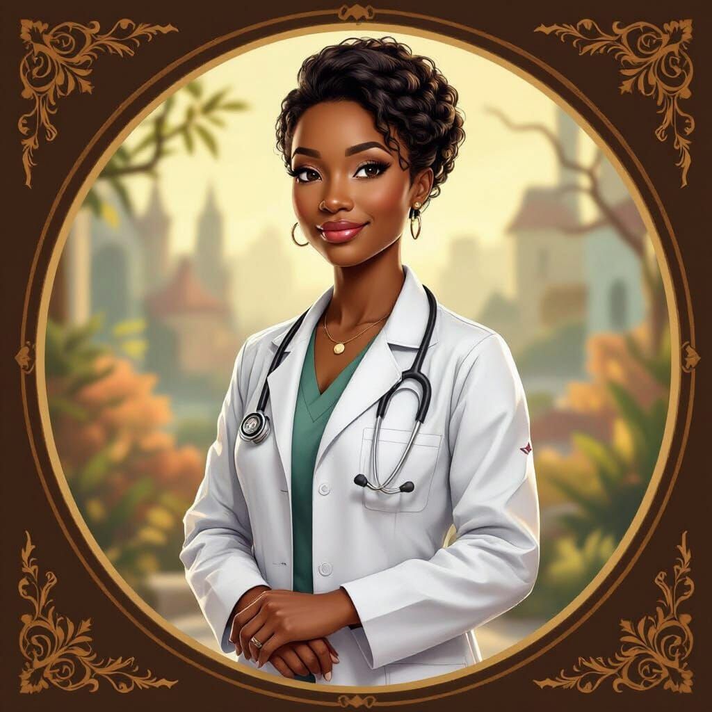 Wise & Beautiful African American Pediatrician, Jacky Brown