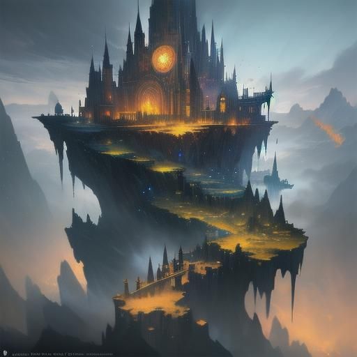 Fantastical Truth in Detailed Matte Painting