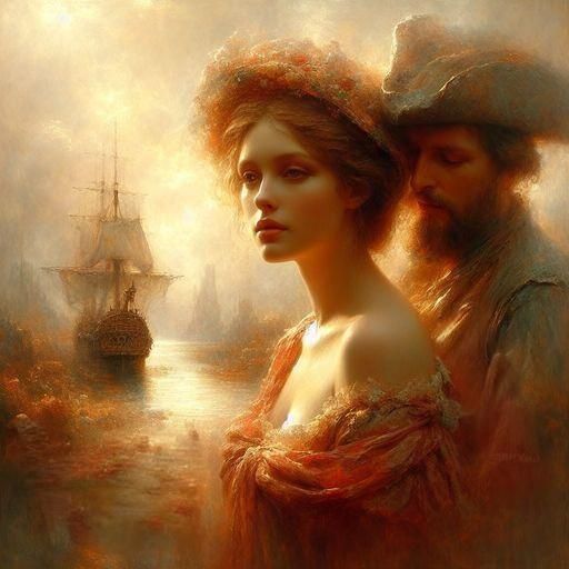 AI Image of a Man and Woman