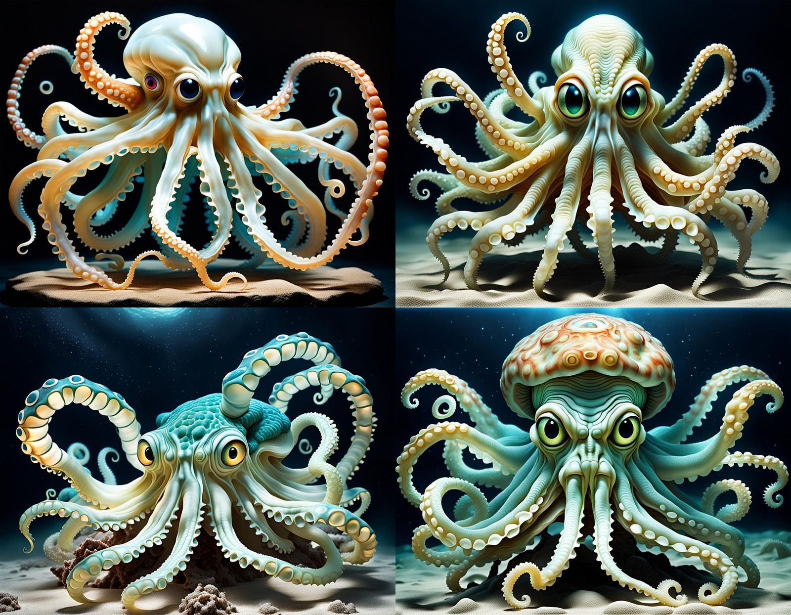 Oriental Hybrid Calamari Studying Quantum Physics