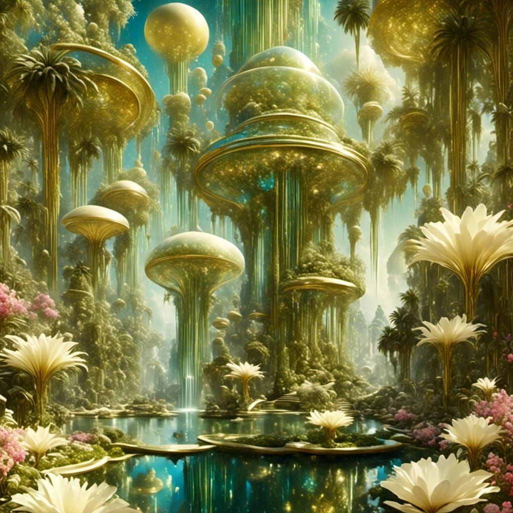 Fantasy Water Garden
