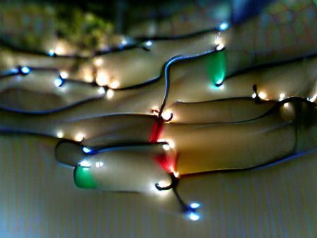 Festive Christmas Lights Display