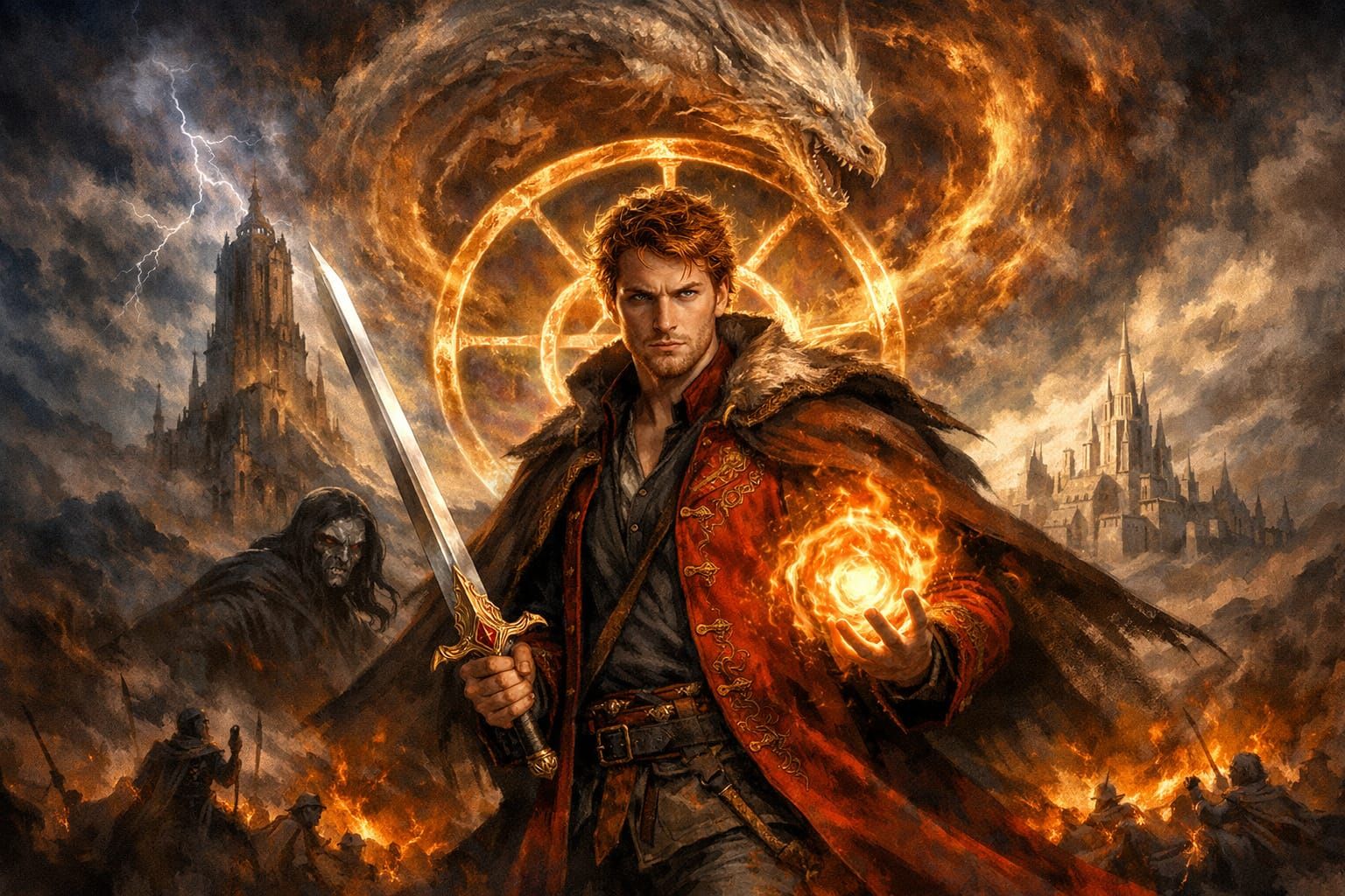 Rand al'Thor Key Art