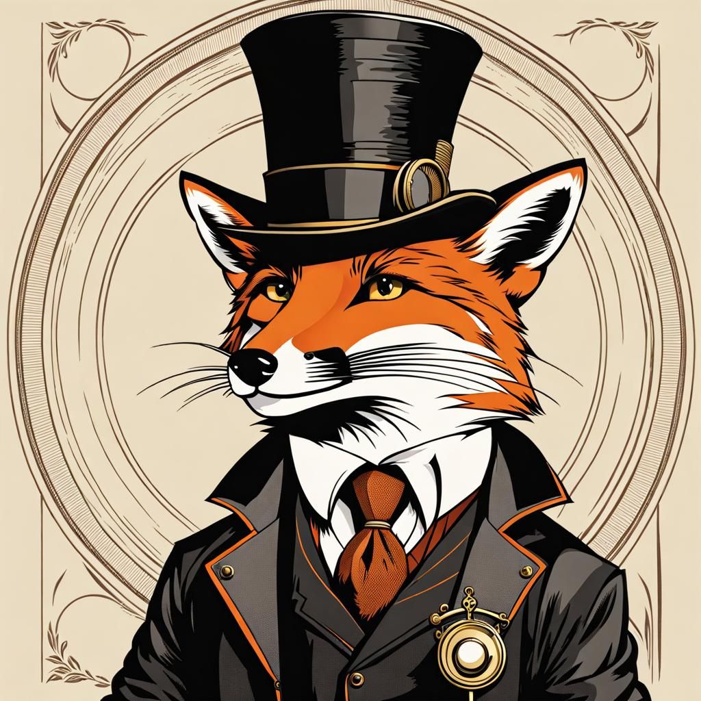 Fox with Monocle: An Intellectual Portrait
