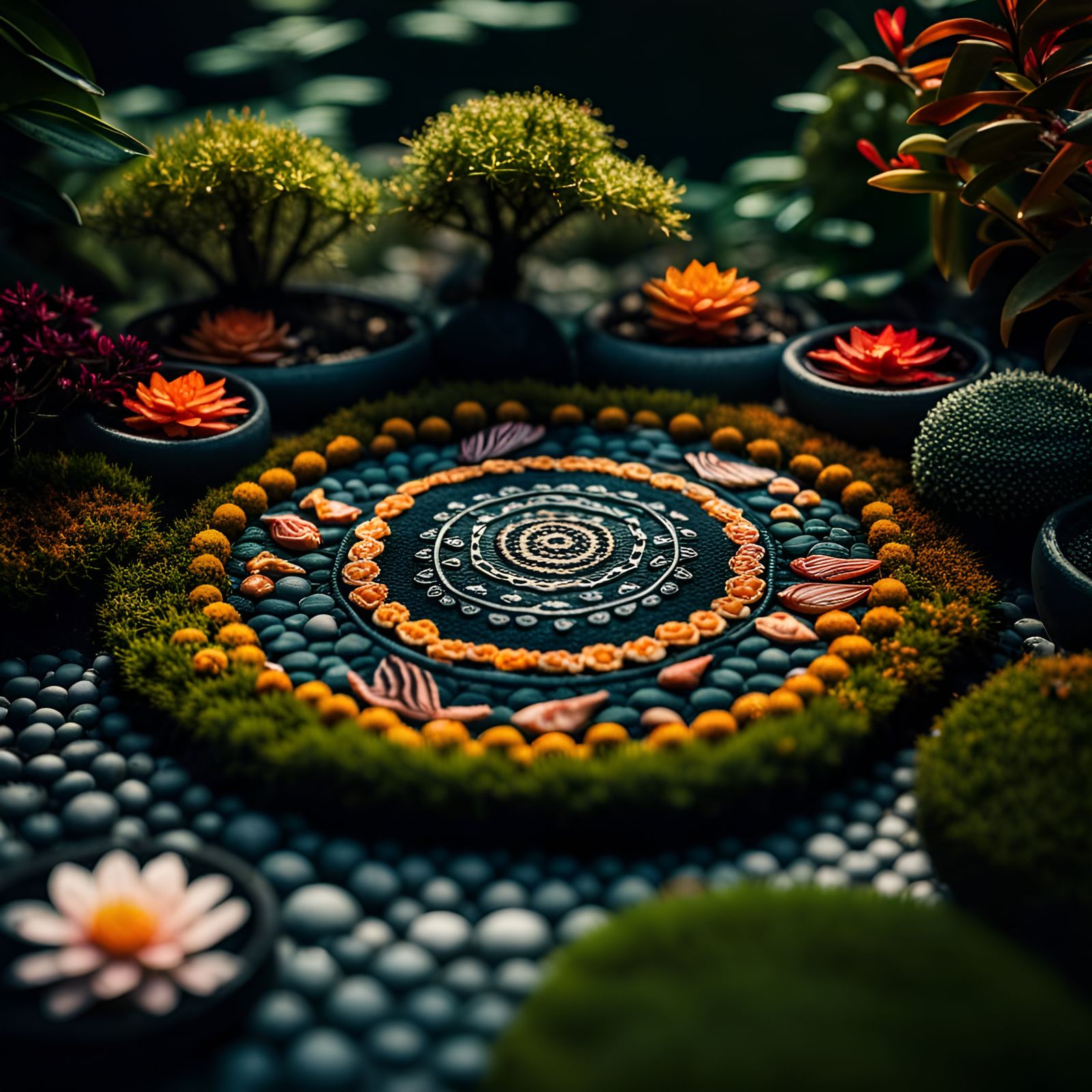 Mandala garden 🪴