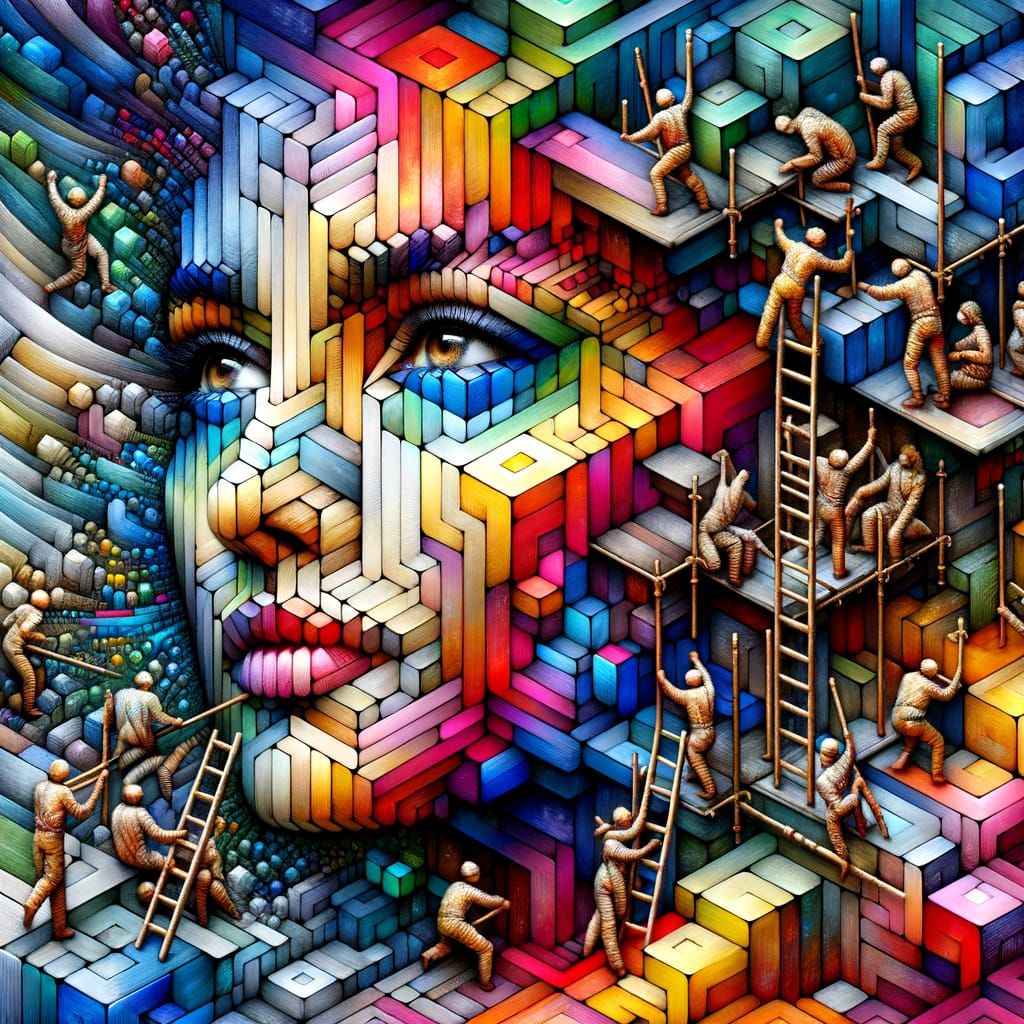 Mosaic Masterpiece: Diverse Artists Construct a South Asian ...