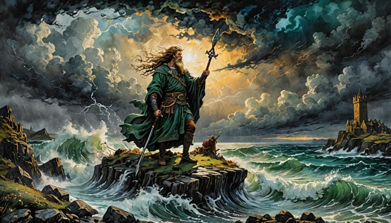 Celtic God  of Ireland