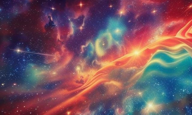 Doorway to the Universe: A Cosmic Painting