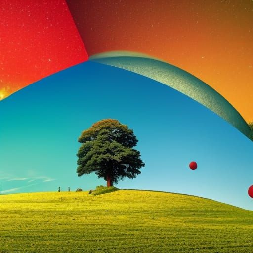 Psychedelic Art Inspired by Hieronymus Bosch in 4K