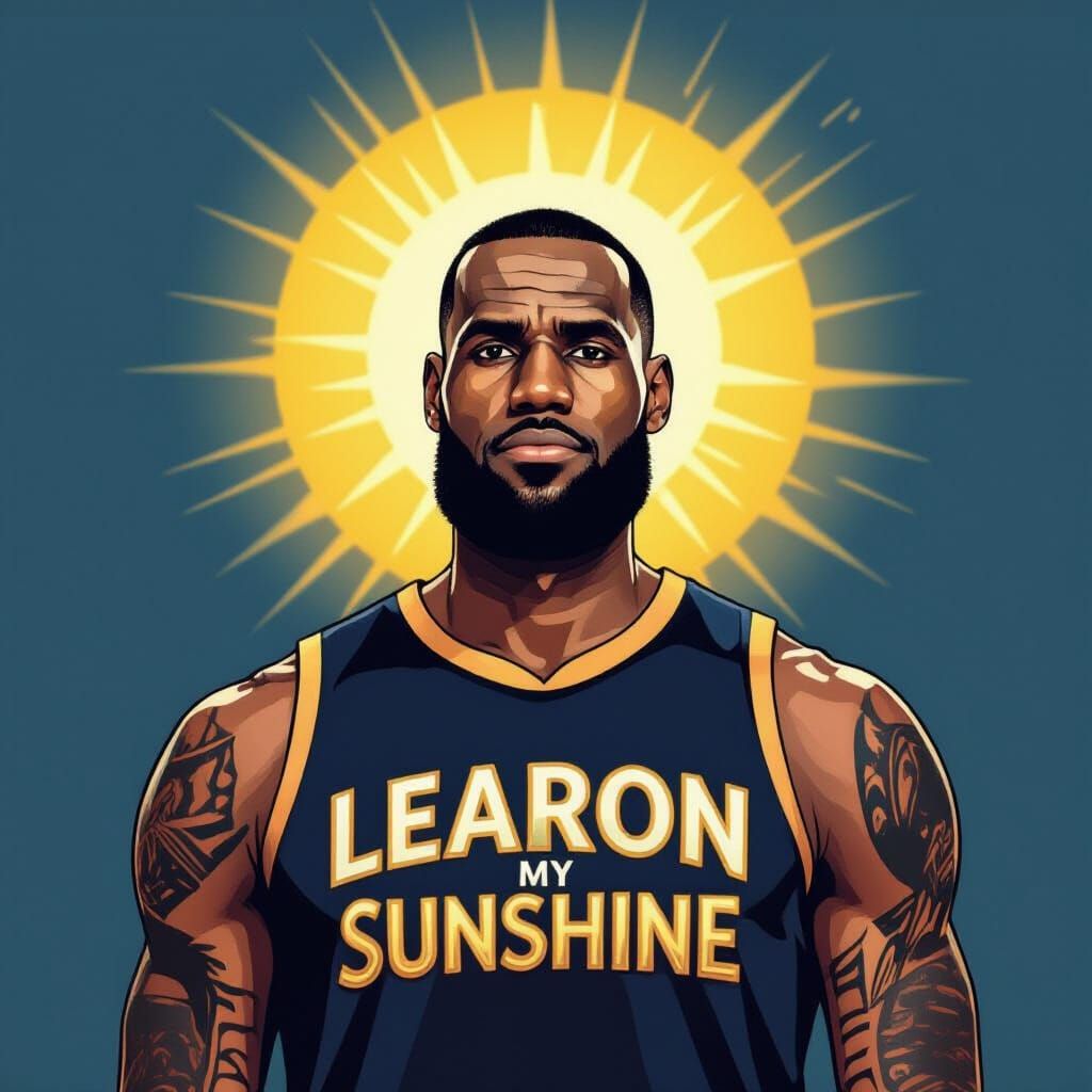 LeBron Sunshine: An AI Interpretation