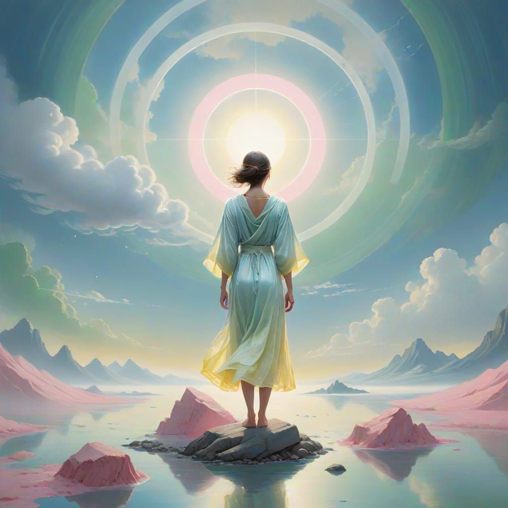 Knowledge of a new worldview based on the information and en...