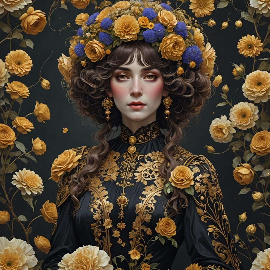 A beautiful victorian Woman