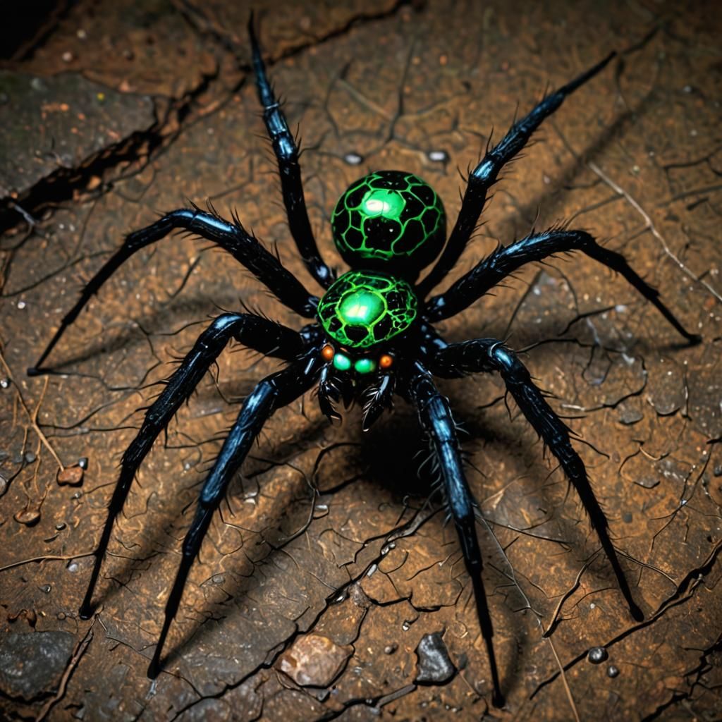 Radioactive Spider: Dark Fantasy Concept Art