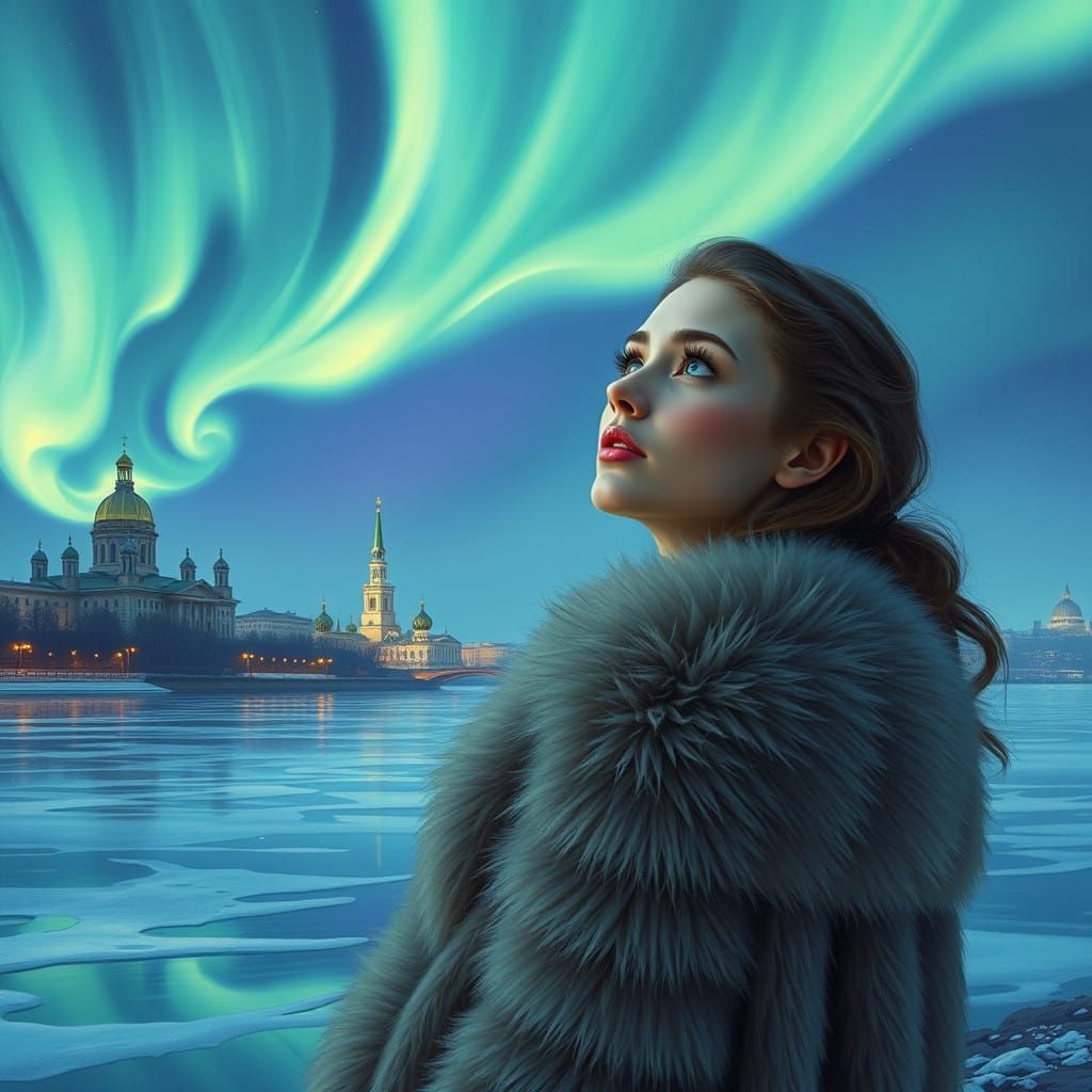 Aurora Borealis Captured in Ethereal Splendor