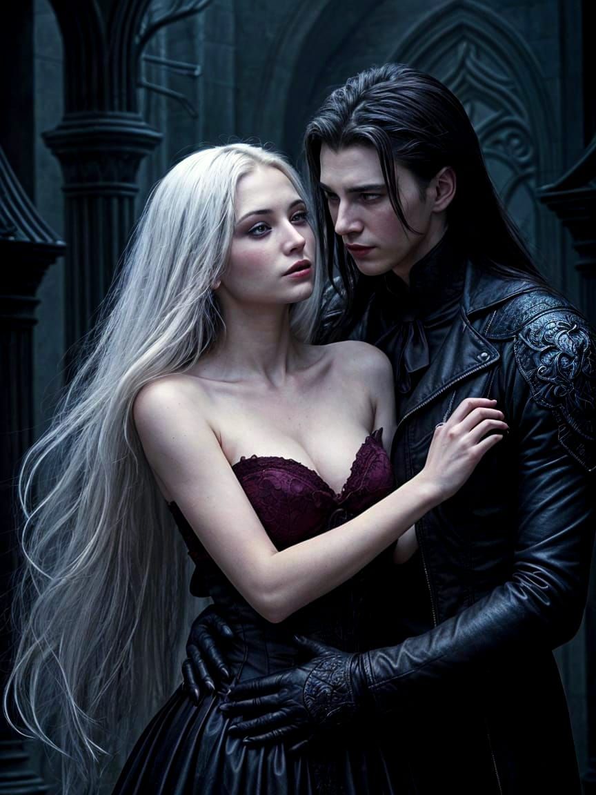 Evening Vampire Embrace