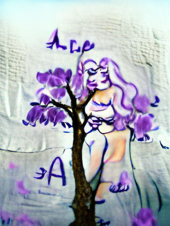 Abstract Form Created by AI