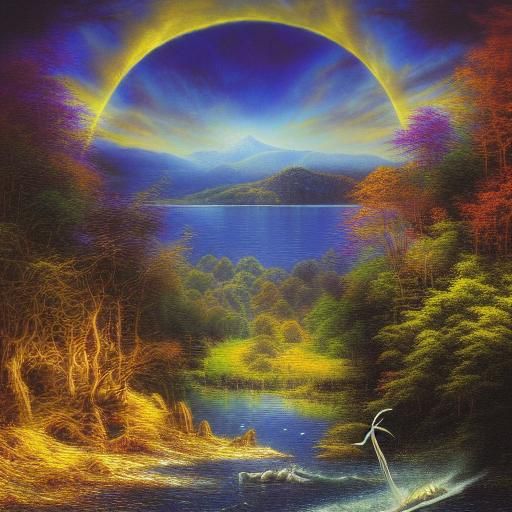 Loch Ness Monster in Cinematic 3D with Fantasy Elements