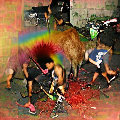 King Mob Blood Pony: A Punk Rock Creature