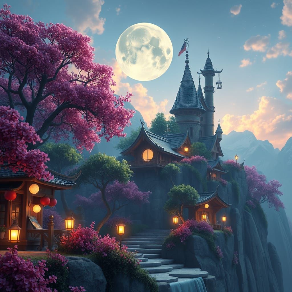 a Studio Ghibli Anime Style fantasy-inspired artwork