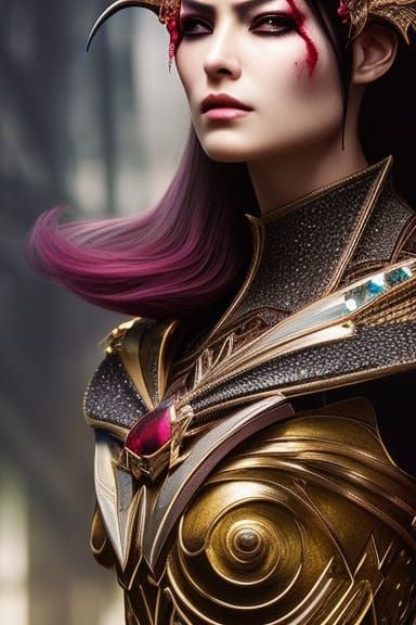 Fierce Matrix Assassin in Jewel Armor