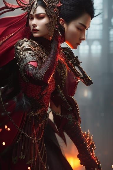 Fierce Matrix Assassin in Jewel Armor