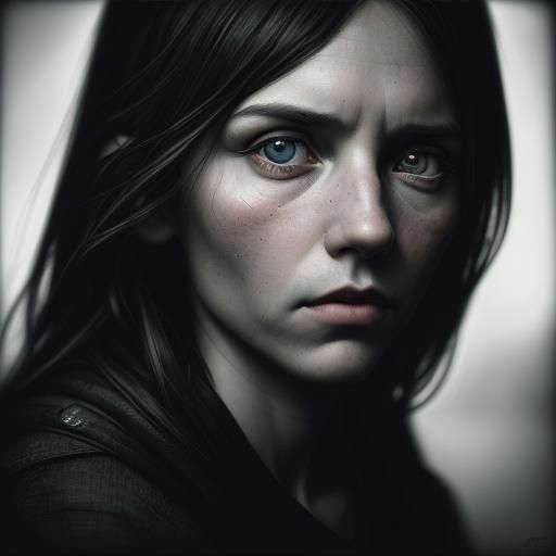 Dramatic Portrait in Natural Ambient Light