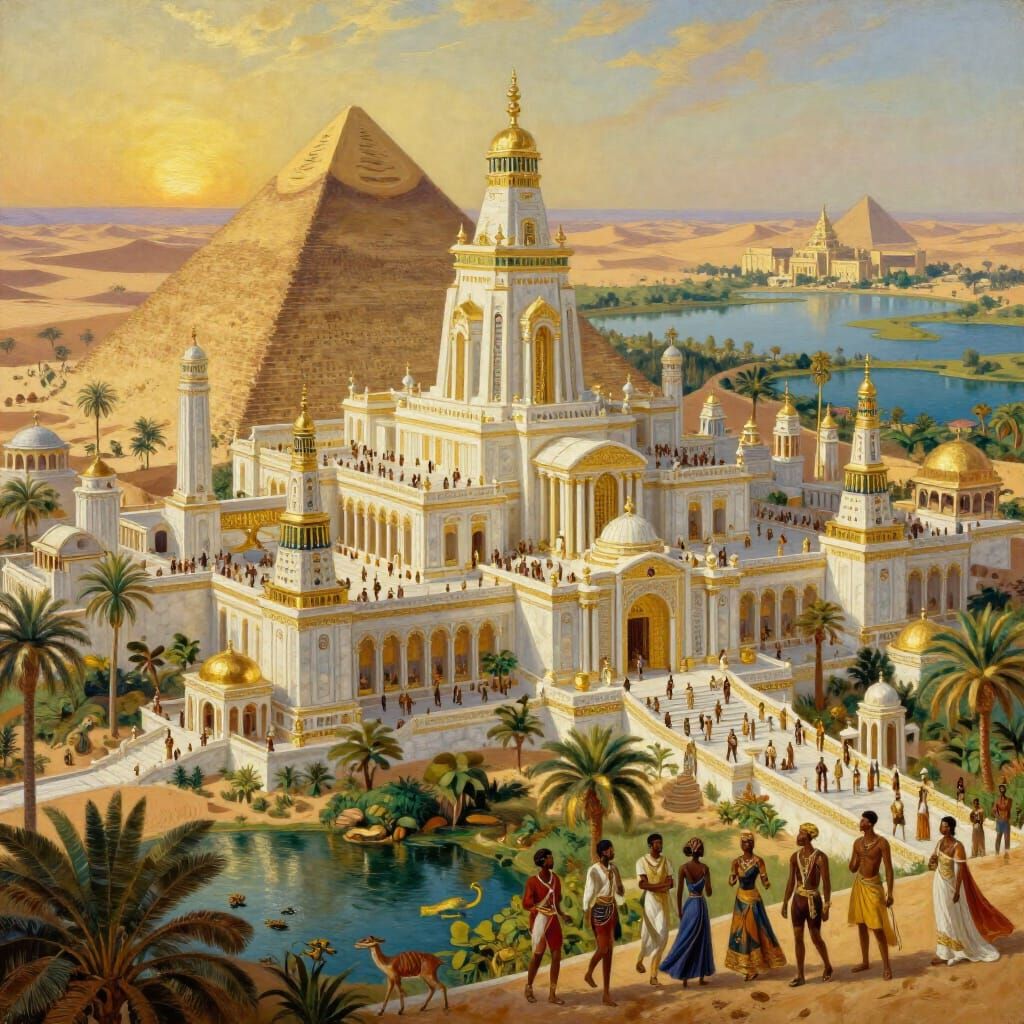 Ancient Sahara City: Pyramids, Gold, and Lake Chad