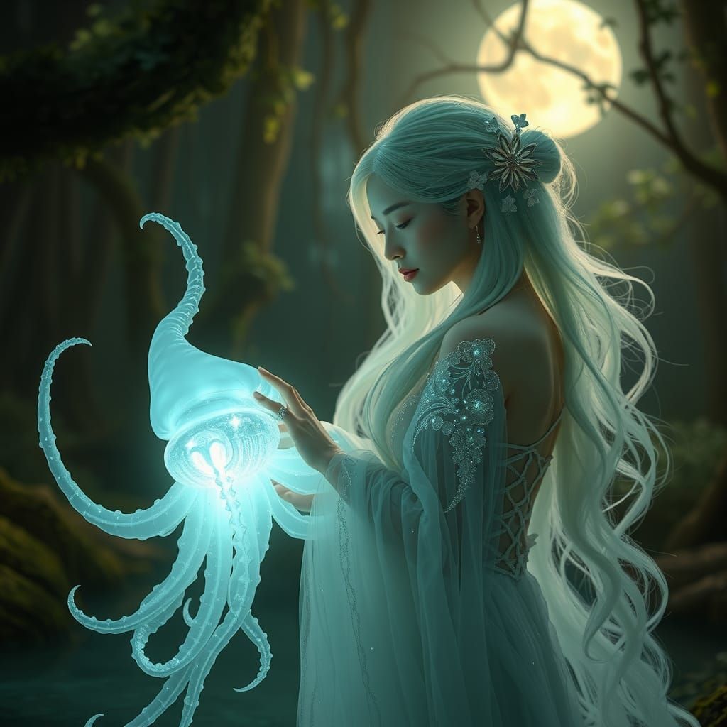 Forest xian with her friend.