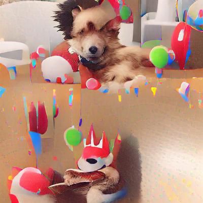 Festive AI Birthday Celebration Image