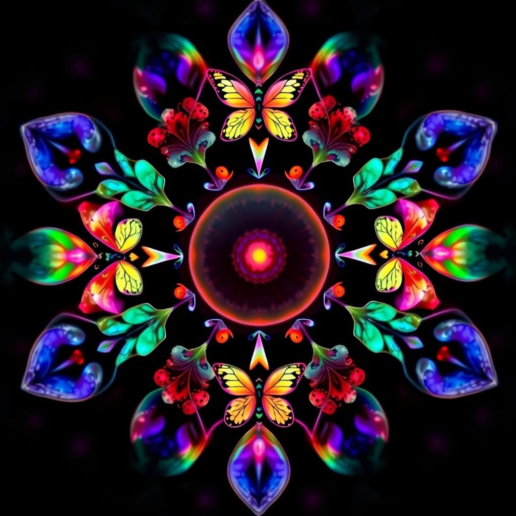 Ethereal Dreamscape Logo in Vibrant Colors