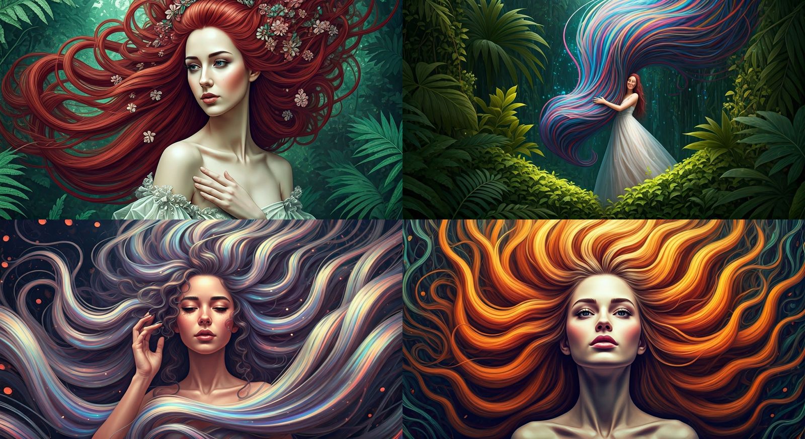 Surreal Fantasy Dream Inspired by Trichophilia