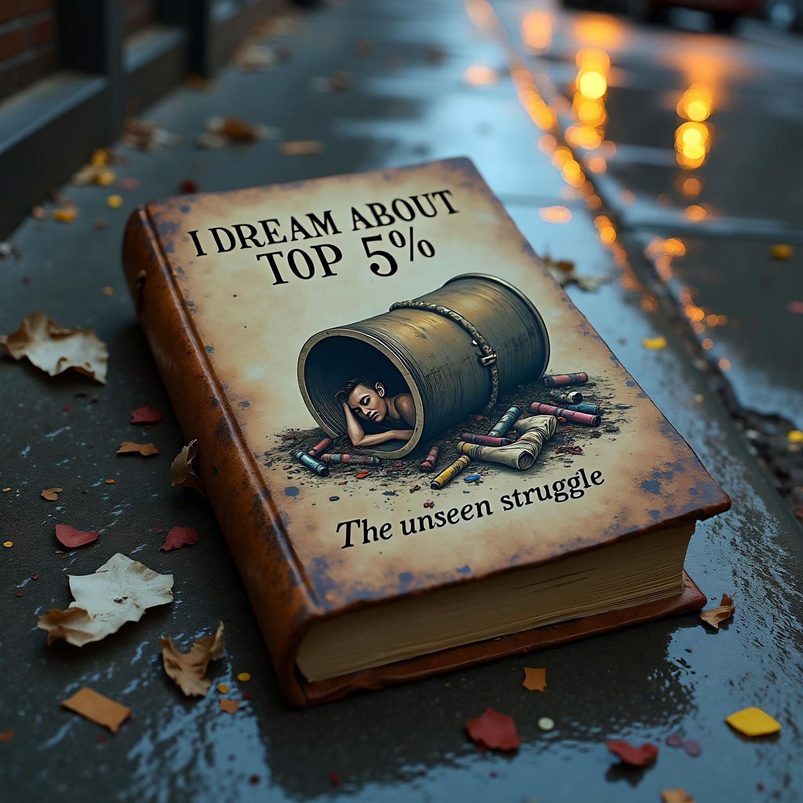 Tired Artist Dreams of Success