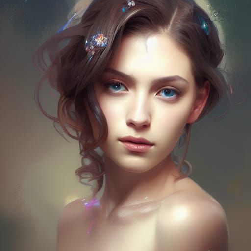 Intricately Detailed Portrait of a Princess