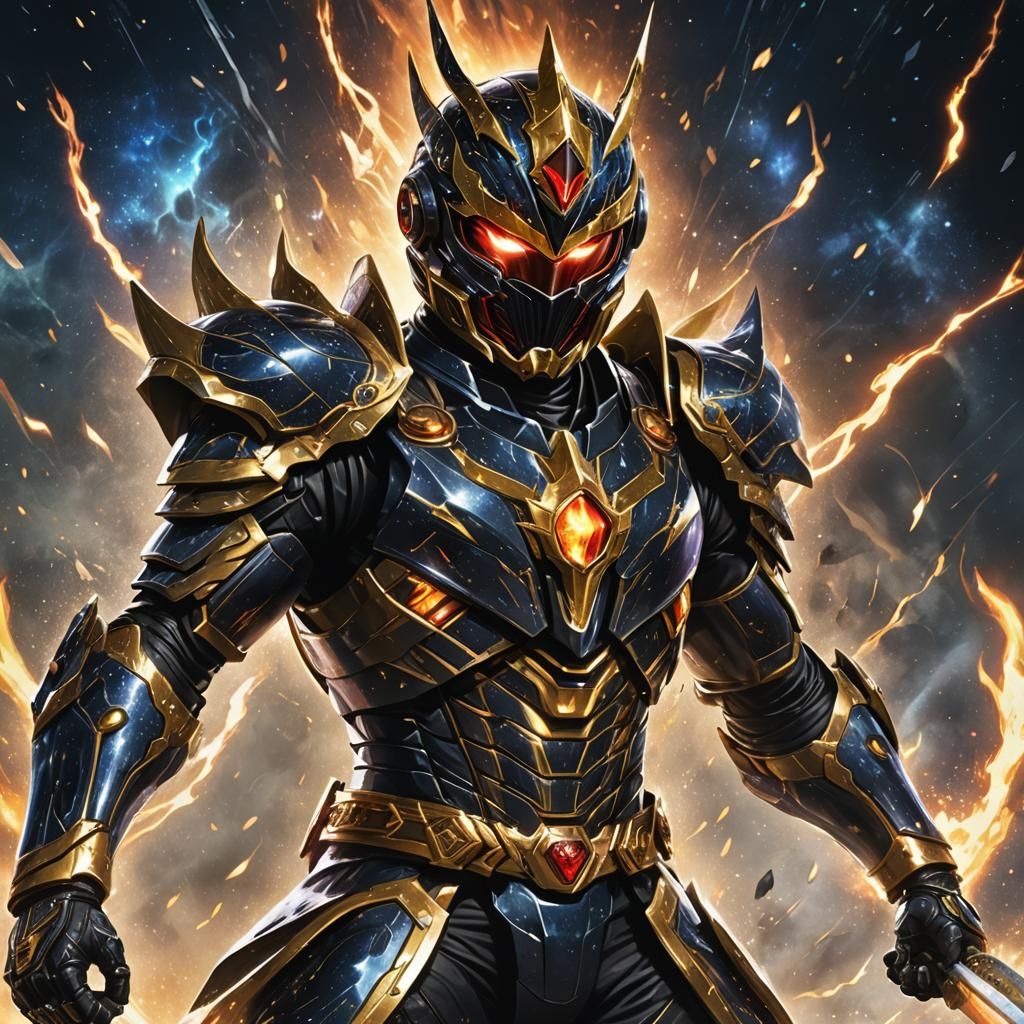 Kamen Rider Concept Art: Cosmic Obsidian Fusion