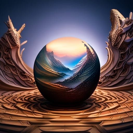 Decorative Dragon Eggs Hatching in Hyperrealistic Style