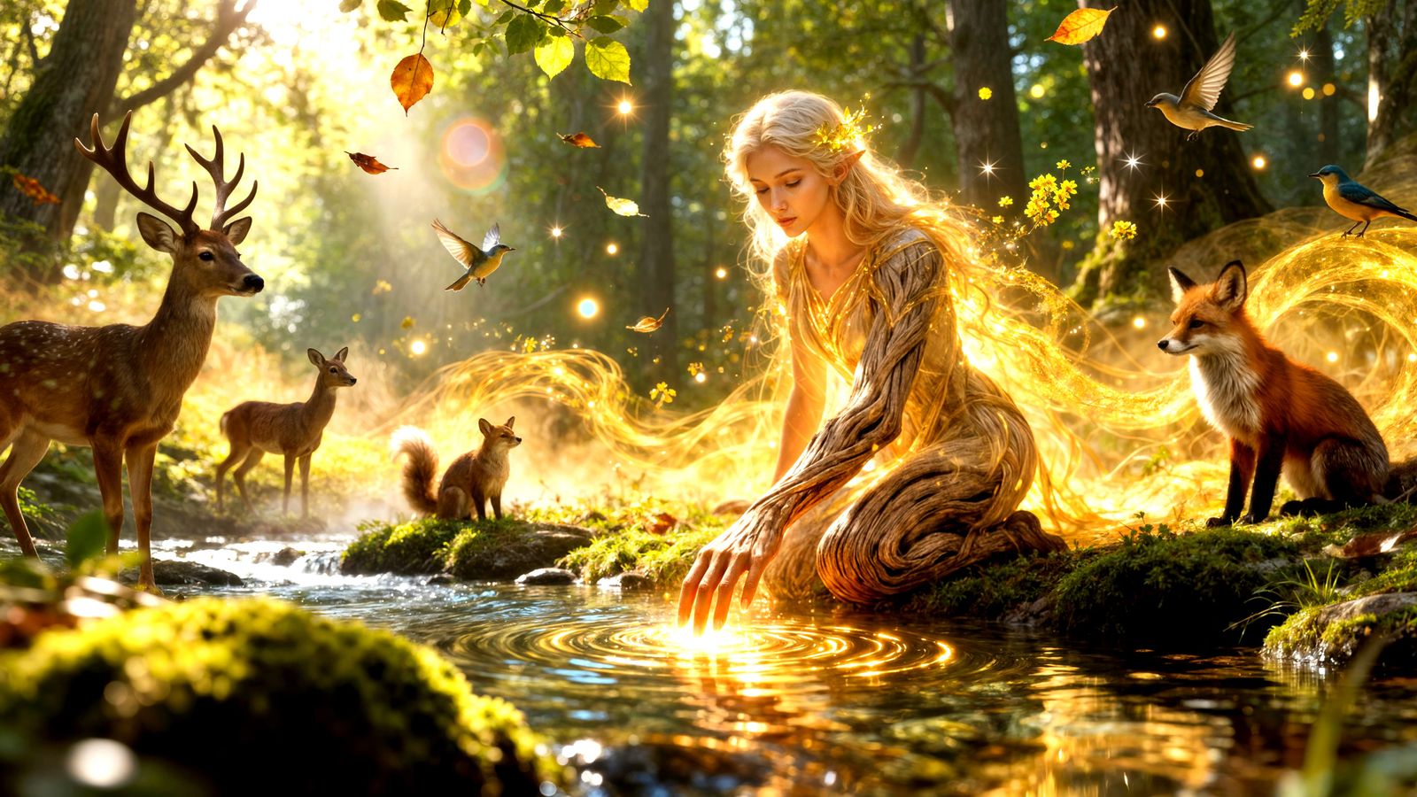 Benevolent Forest Spirit by Crystal Stream