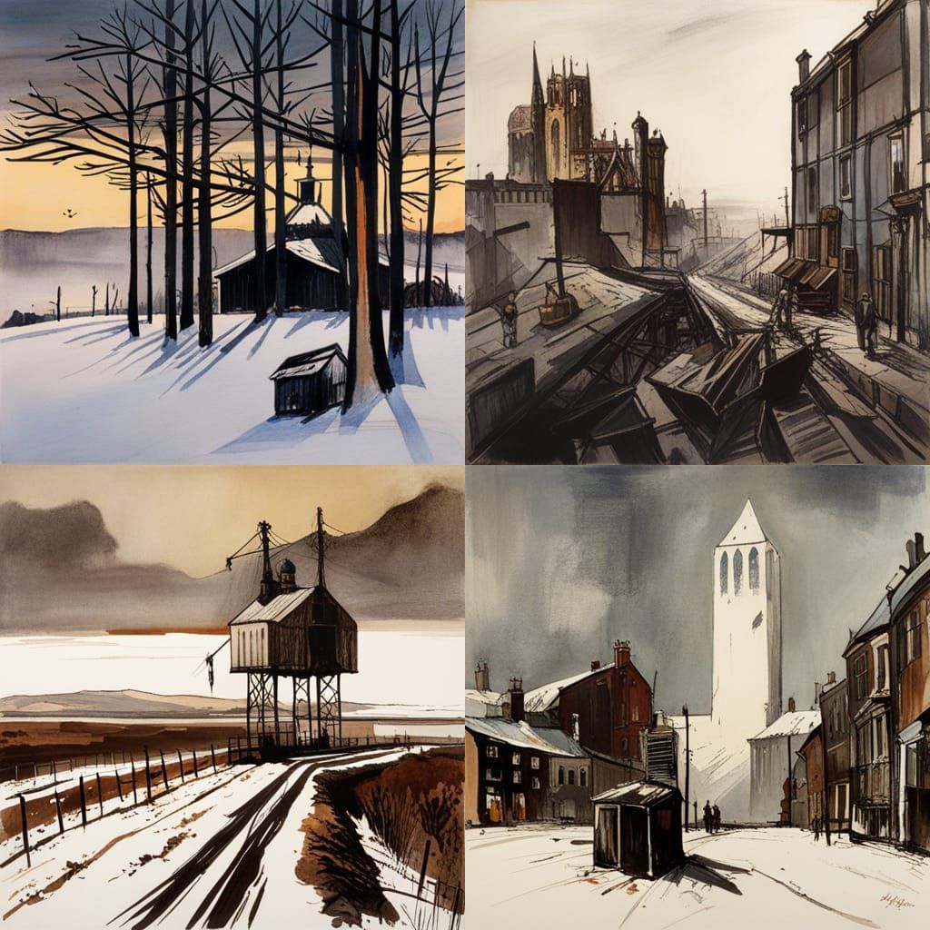 Abstract Art Inspired by Masters