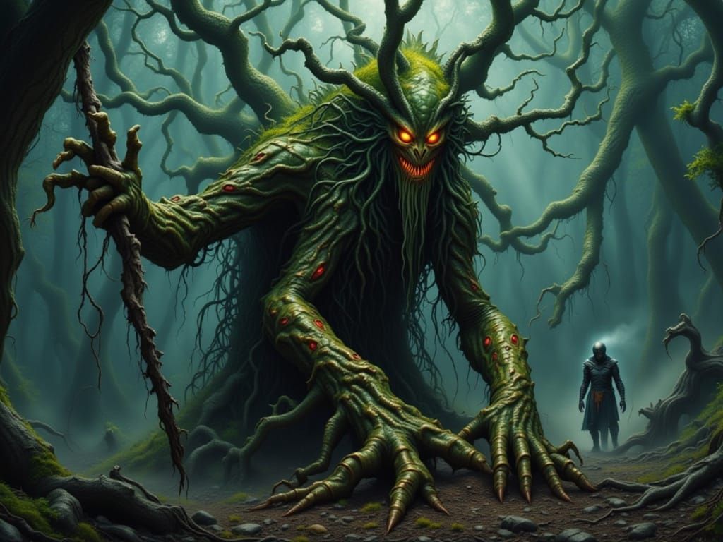 Grimdark Tree Ent: Magic Forest Guardian