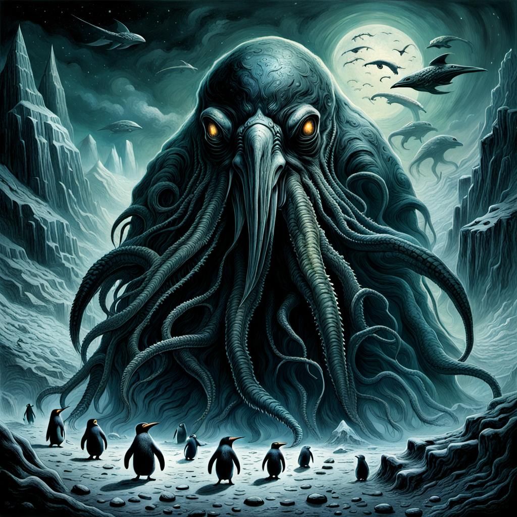 Eldritch Great Old Ones Rise in Antarctica