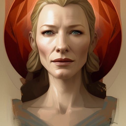 Cate Blanchett as Duchess of Kalevala: 8K Portrait