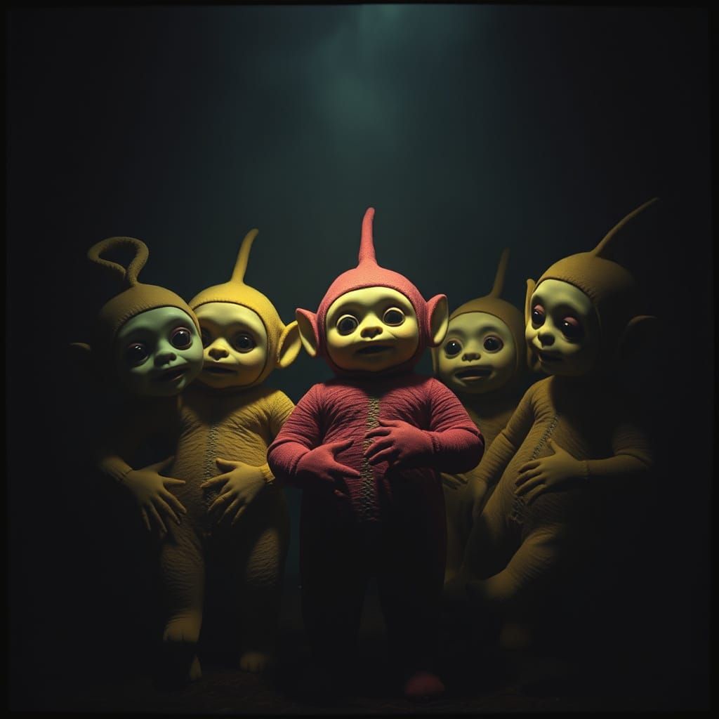 Eldritch Teletubbies: An Ominous Transformation